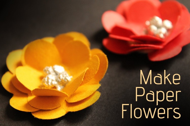 How to Make Paper Flowers - Paper Art