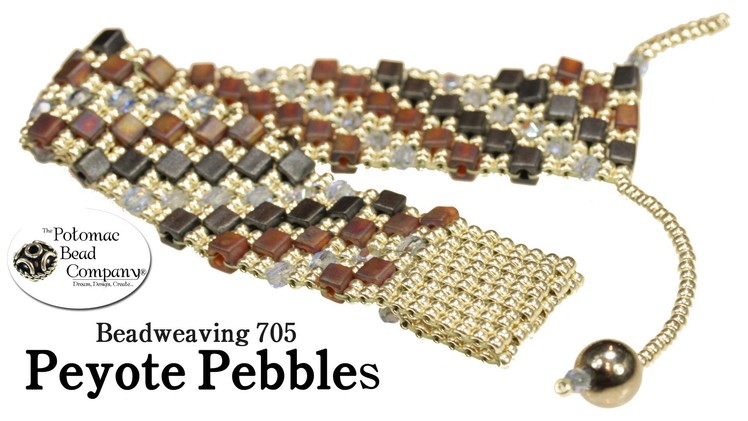 How to Make " Peyote Pebbles " Bracelet