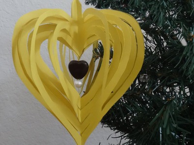How to make quick and easy paper heart design