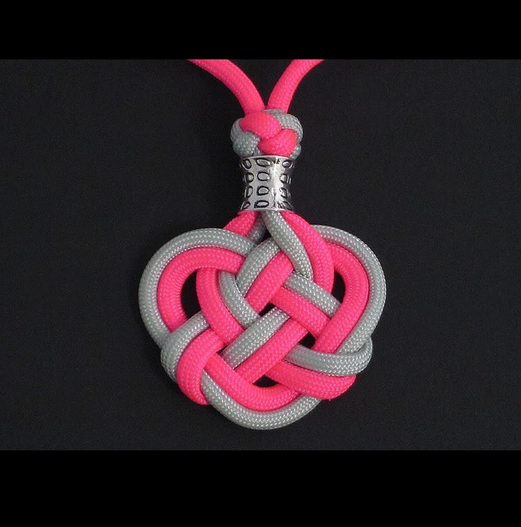 How to Make the Double Celtic Knot (Paracord) Medallion by TIAT
