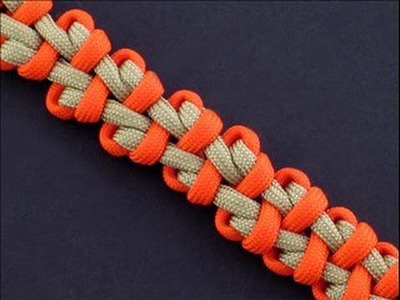 How to Make the Gripped Finger Bar (Paracord) Bracelet by TIAT