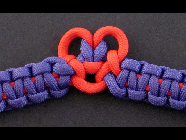 How to Make the Heart Burst Bar (Paracord) Bracelet by TIAT