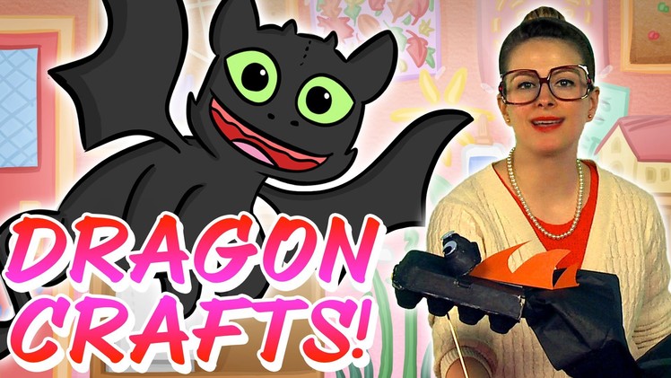 How to Make Your Dragon! Crafts for Kids at Cool School