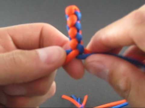 How to Tie a Four Strand Round Braid by TIAT ("The Easy Way")