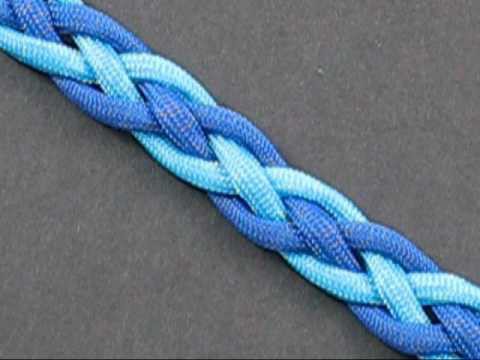How to Tie a Two Color Snake Weave by TIAT