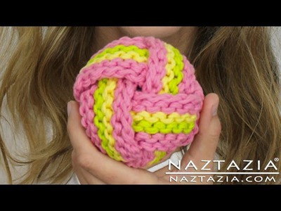 Learn How to Crochet & Knit a Ball Scrubbie (Scrubbies, Scrubbers, Tawashi, Chinese Knot Knots)