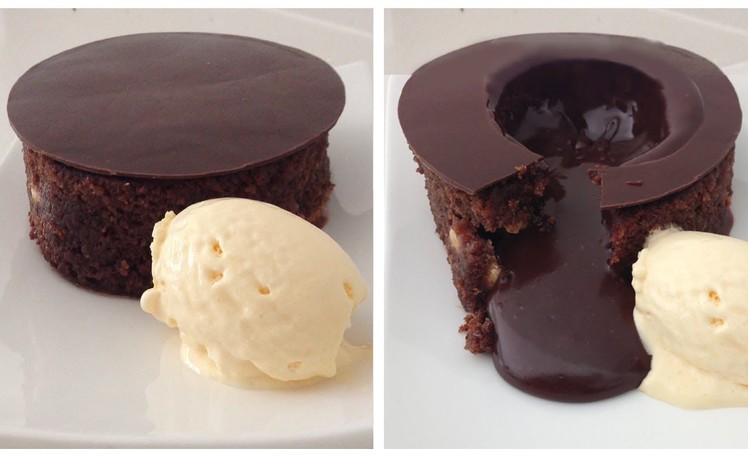 Magic Chocolate Lava Cake Dessert Recipe HOW TO COOK THAT chocolate fondant Ann Reardon
