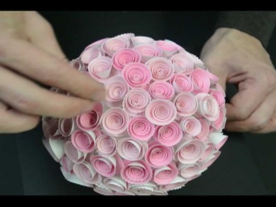 Memory Box Paper Rose Topiary