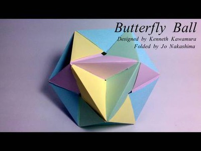 Origami Butterfly Ball (Kenneth Kawamura)
