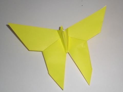 Origami Butterfly by Yoshizawa - tutorial
