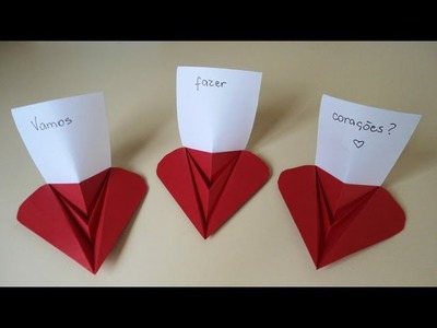 Origami Coração -- Origami Heart