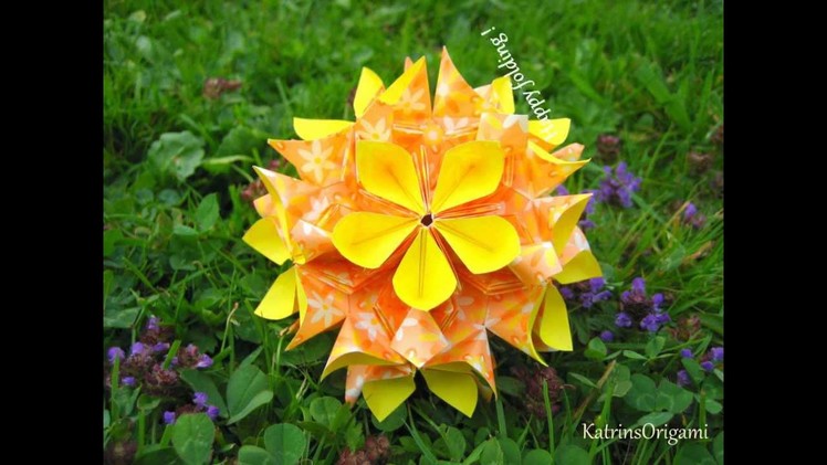 Origami ✿⊱╮ Floristry 2 ✿⊱╮ Kusudama