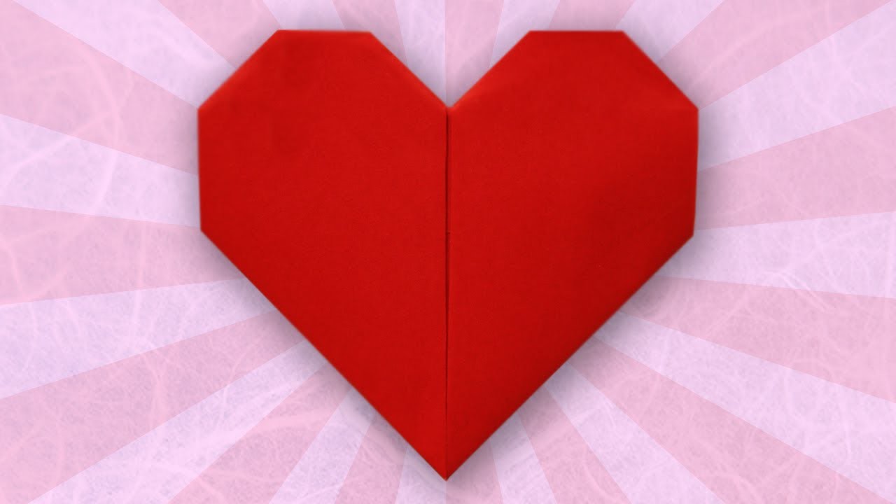 Origami Heart (Folding Instructions)