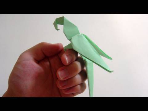 Origami Macaw Parrot of Manuel Sirgo