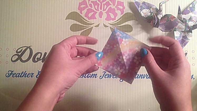 Origami Made Easy - Origami Crane Folding Paper Craft DIY Bird