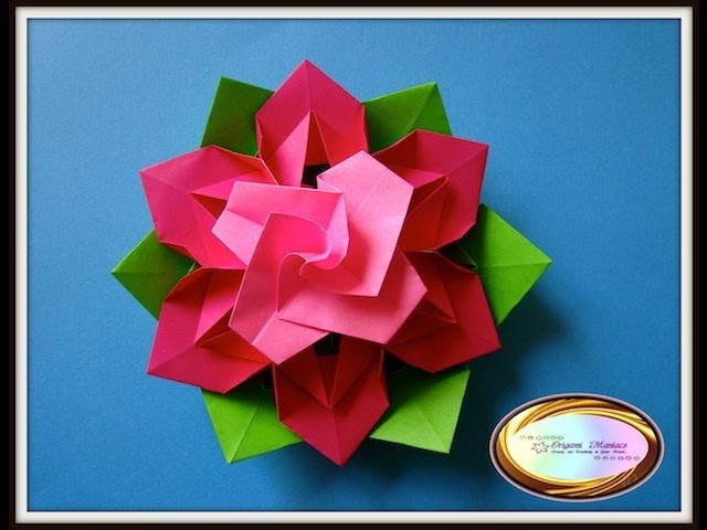 Origami Maniacs 116: Beautiful Origami Flower