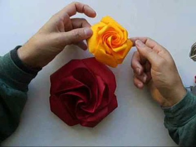 Origami rose no2