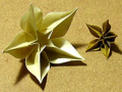 Origami Tutorial: Carambola (Carmen Sprung)
