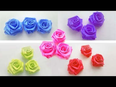 Paper Craft: Make small roses with paper strips - EP 639
