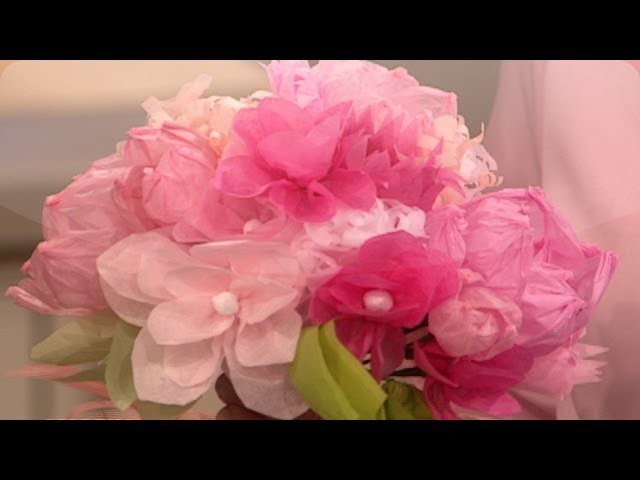 Paper Flower Wedding Craft - DIY Weddings - Martha Stewart Weddings