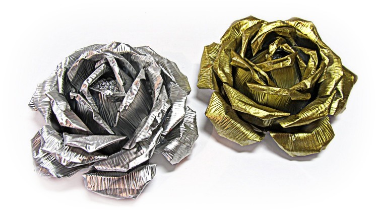 Rosas de aluminio. Aluminium roses.