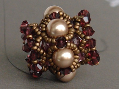 Sidonia's handmade jewelry - Beaded Bead Tutorial