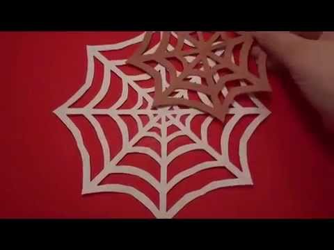 Spider Web: An easy Halloween Craft for kids!!