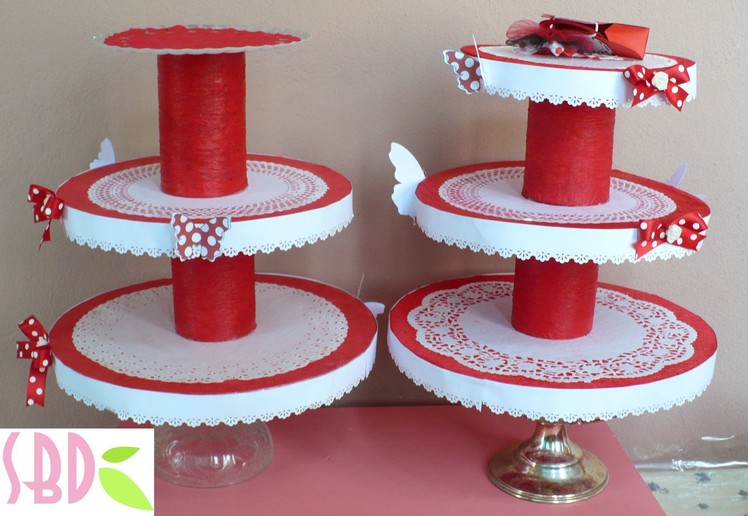 Tutorial: Porta Cupcakes! - DIY Cupcakes stand!