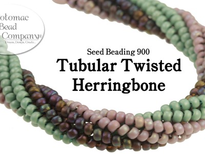 Twisted Tubular Herringbone Stitch