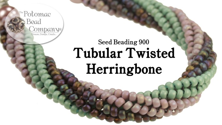Twisted Tubular Herringbone Stitch