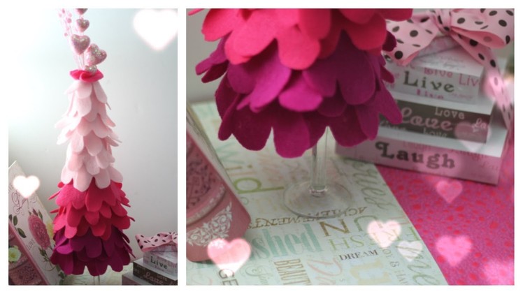 Valentines Day DIY: Ombre Heart Tree