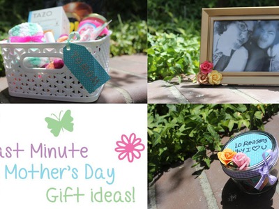 3 DIY Last Minute Mother's Day Gift Ideas!