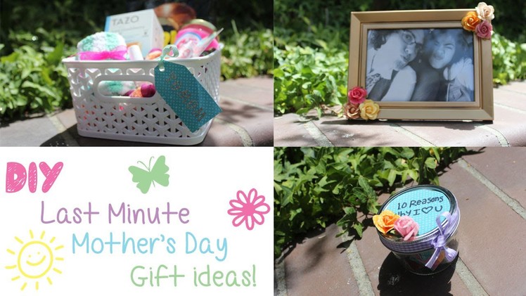 3 DIY Last Minute Mother's Day Gift Ideas!