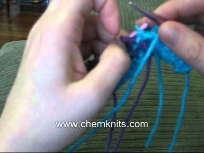 A Sample of Intarsia Knitting
