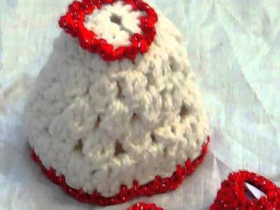 Art of crochet by Zohra - Baby vintage hat and booties