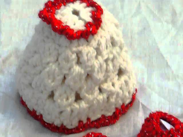 Art of crochet by Zohra - Baby vintage hat and booties