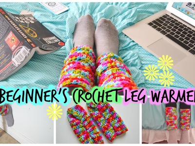 Beginner's Crochet Leg warmers! | Ms. Craft Nerd