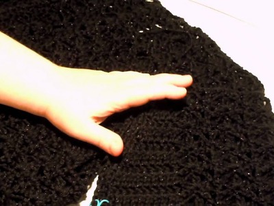 Bernat On the Lace Cardigan - Preparing Sleeves for Seaming