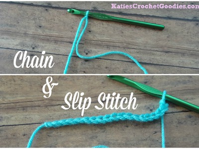 Chain & Slip Stitch - Learn to Crochet Video #4