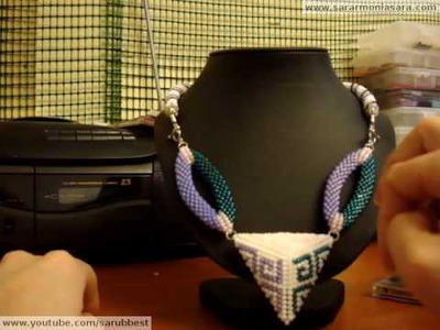 Collana con perline e Spirale Crochet | Nuove Creazioni
