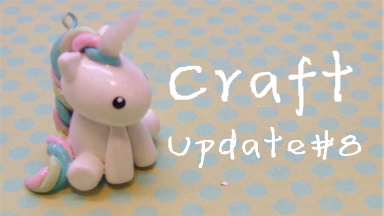 Craft Update #8 (clay charms, resin, perler beads)