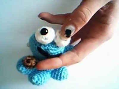 Crochet coockie monster (no tutorial!). Gehaakte coockie monster (geen tutorial!)
