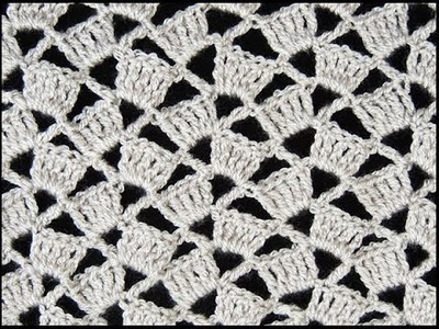 Crochet : Punto Escalera #  3