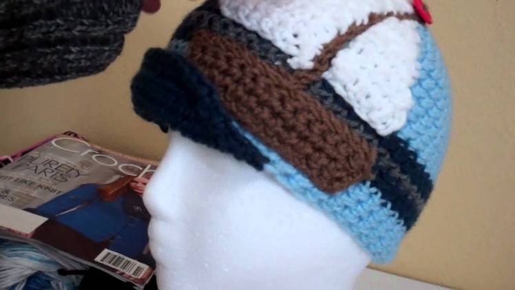 Crochet Sailor Beanie