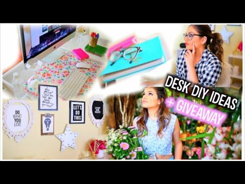 Desk Makeover: DIY Organization + My Essentials!