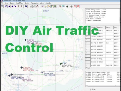 DIY Air traffic Control via ADS-B with Cheap USB SDR- Tutorial