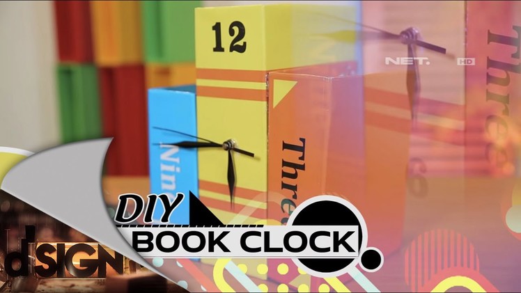 DIY - Book Clock - d'SIGN