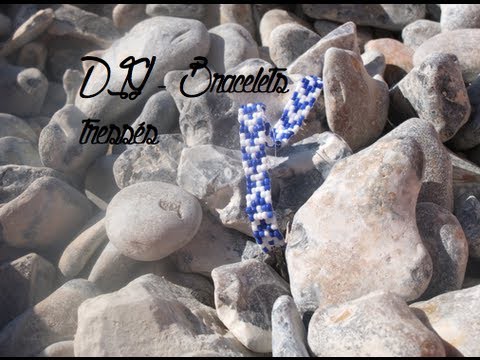 { D.I.Y. } - Bracelets tressés. Beads Bracelet (tutorial)