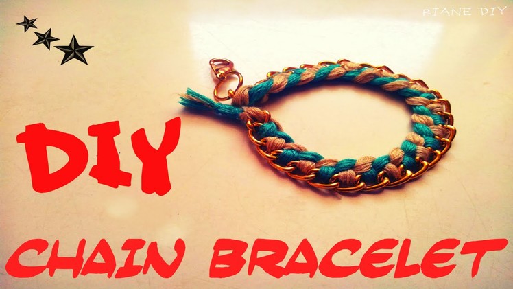 DIY : CHAIN BRACELET ♡. Friendship Bracelet tutorial