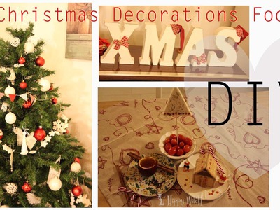 DIY:Decoriamo il nostro menu di Natale- Christmas Decorations Food -